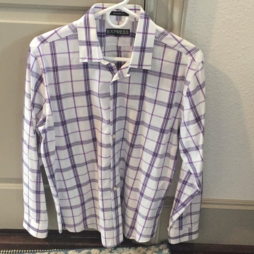 Express Modern Fit Dress Shirt